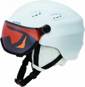 Зимний шлем с визором GRAP Visor HM белый матовый, A9208_10