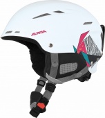 Зимний Шлем BIOM белый с розовым, матовый, A9059_11